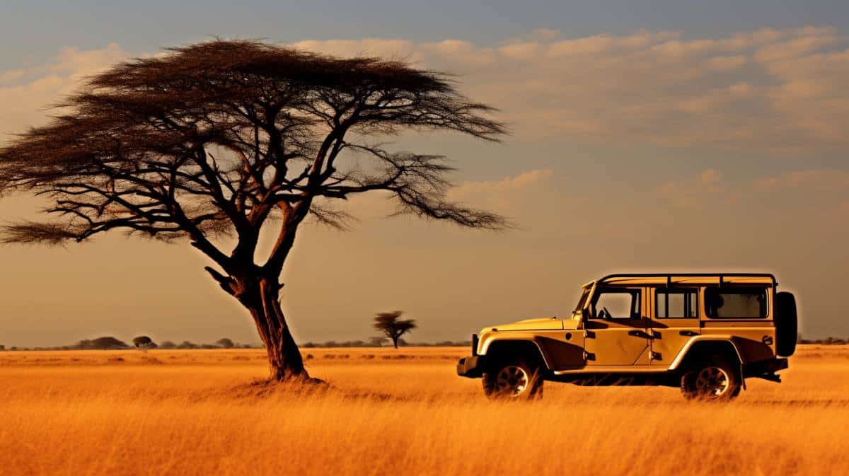 kenya et jeep