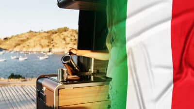 Illustration voyage — Italie en van aménagé : conseils et itinéraire pour un road-trip inoubliable