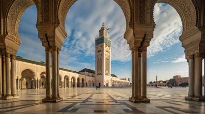 Hassan II Mosquee in Casablanca