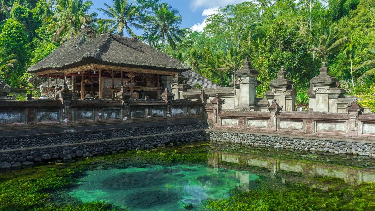 Rizières et temple autour d’Ubud pour organiser un itinéraire de deux semaines à Bali